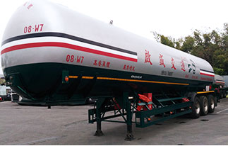 High-pressure liquefaction tanker